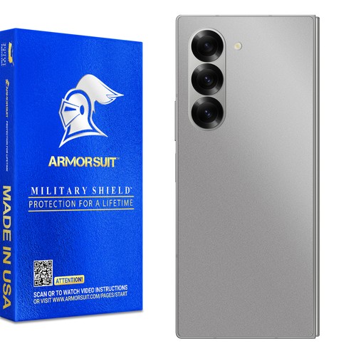 Armorsuit Vinyl Wrap Skin Protector for Samsung Galaxy Z Fold 6 (2024) BACK ONLY - Picture 11 of 25