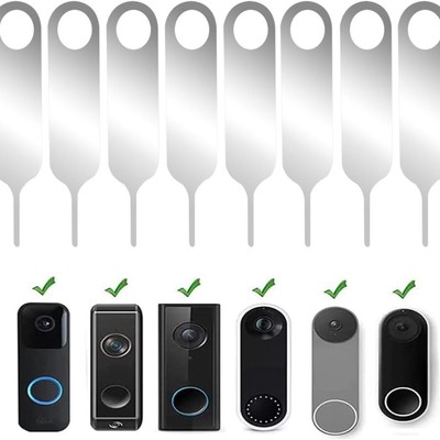 8 Pcs Doorbell Security Pin Key, Release Key Security Removal Tool Replacement,