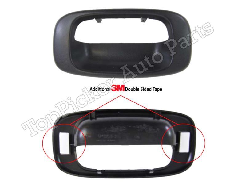 Find 99-07 Chevy Silverado GMC Sierra Tail Gate Rear Tailgate Door Handle & Bezel In North - Foto 4