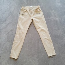 Guess Los Angeles Womens Denim skinny Ankle Pants Beige Sz 27