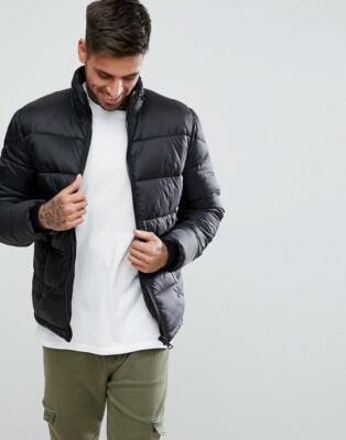 NEW MENS TEENS NEW LOOK BLACK FUNNEL 