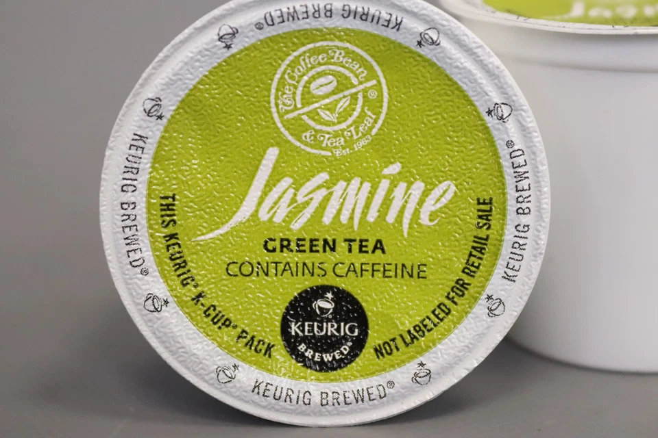 El grano de café y hoja de té verde jazmín - té verde - jazmín - taza K - 60 / caja Foto 2 de 3