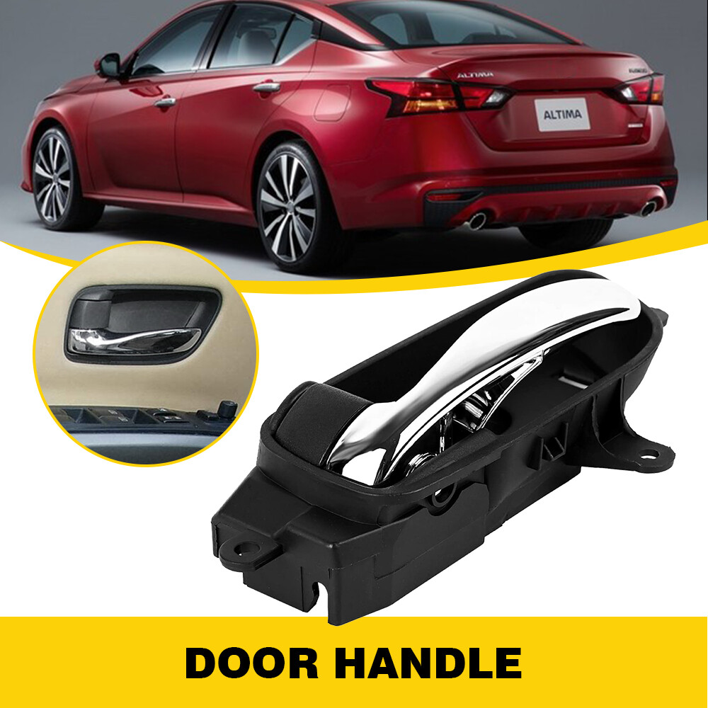 New Driver Side Interior Door Handle For Nissan Altima & Other Models - Chrome Lever