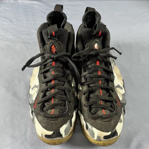 Nike Air Foamposite One Fighter Jet Men’s Size 12 Basketball Sneaker 575420-001 - Picture 3 of 7