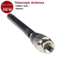 ANT500 75MHz-1GHz 50ohms Antenna Telescopic Antenna w/ SMA Male Connector