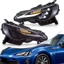 Vland Led Projector Headlights For 12-20 Toyota 86subaru Brzfr-s Wsequential