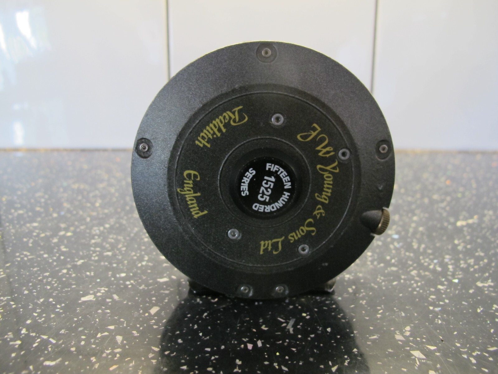 j w young and son 1525 salmon fly reel 6,7,8 used fly fishing tackle