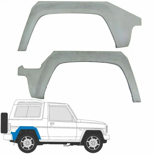 DAIHATSU FOURTRAK ROCKY 1985-1993 Rear Repair Sheet / Pair