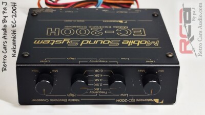 EC-200H NAKAMICHI │Mobile Sound System │Mobile Electronic