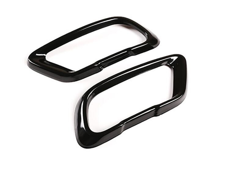 Black Rear Exhaust Pipe Muffler Tip Cover Trim for BMW G05 X5 G06 X6 X7