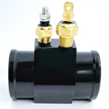 1.5 Inch Hose Adapter Radiator Fan 190f Thermo Switch Temp-erature Gauge Sender