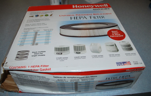 (NEW) HONEYWELL Universal Permanent Replacement HEPA Filter HRF-14 Free SHIP - 第 3/6 張圖片