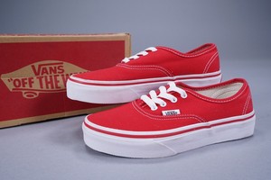 red vans authentic