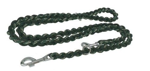 Guinzaglio per cani in corda di nylon STRONG DOG resistente, clip trigger CAMPIONE - Foto 7 di 32