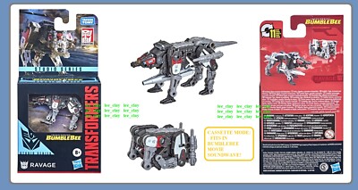 Transformers Studio Series Bumblebee Movie Core Ravage NEW! Soundwave Cassette