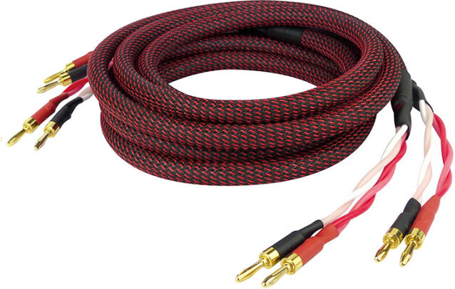 Акустический кабель Dynavox Perfect Sound Lautsprecherkabel 2m Bananenstecker 4x25 мм2 HiFi 8790₽