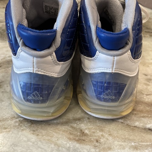 Adidas A3 Structure Bounce White Blue Basketball Shoe… Gem