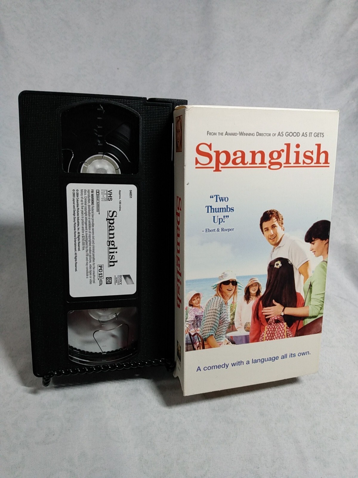 Spanglish Adam Sandler, Tea Leoni 2005 VHS 43396048515 eBay