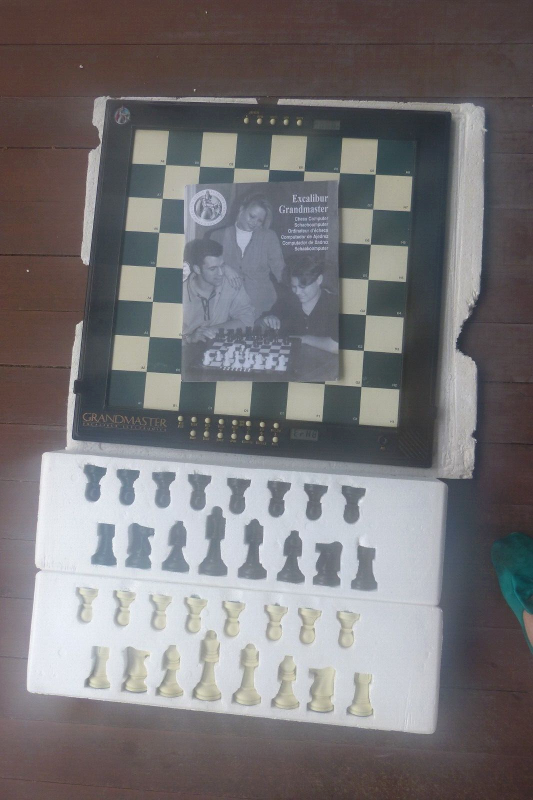 VINTAGE COLLECTIBLE EXCALIBUR GRANDMASTER CHESS COMPUTER GAME, MODEL #747K