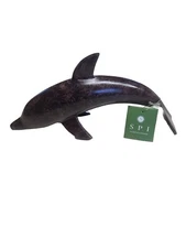 Dolphin Spi-home Designrd And Crafted By Hand NEW 13" X  5" X 7"