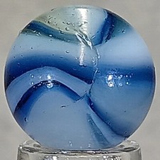 Vintage Peltier 6 Finger Rainbo. Marble .63 Inches Near-Mint Condition