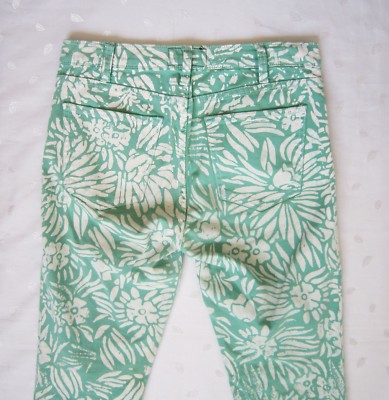 Jean Imprimé Vert Menthe Diane Von Furstenberg - Taille 29 - Neuf Avec étiquettes