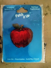 Apple Patch It Up Iron On Patch -Read