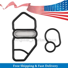 Fit For Honda Civic VTEC Solenoid Gasket Upper+Lower 36172-P08-015 15825-P08-005