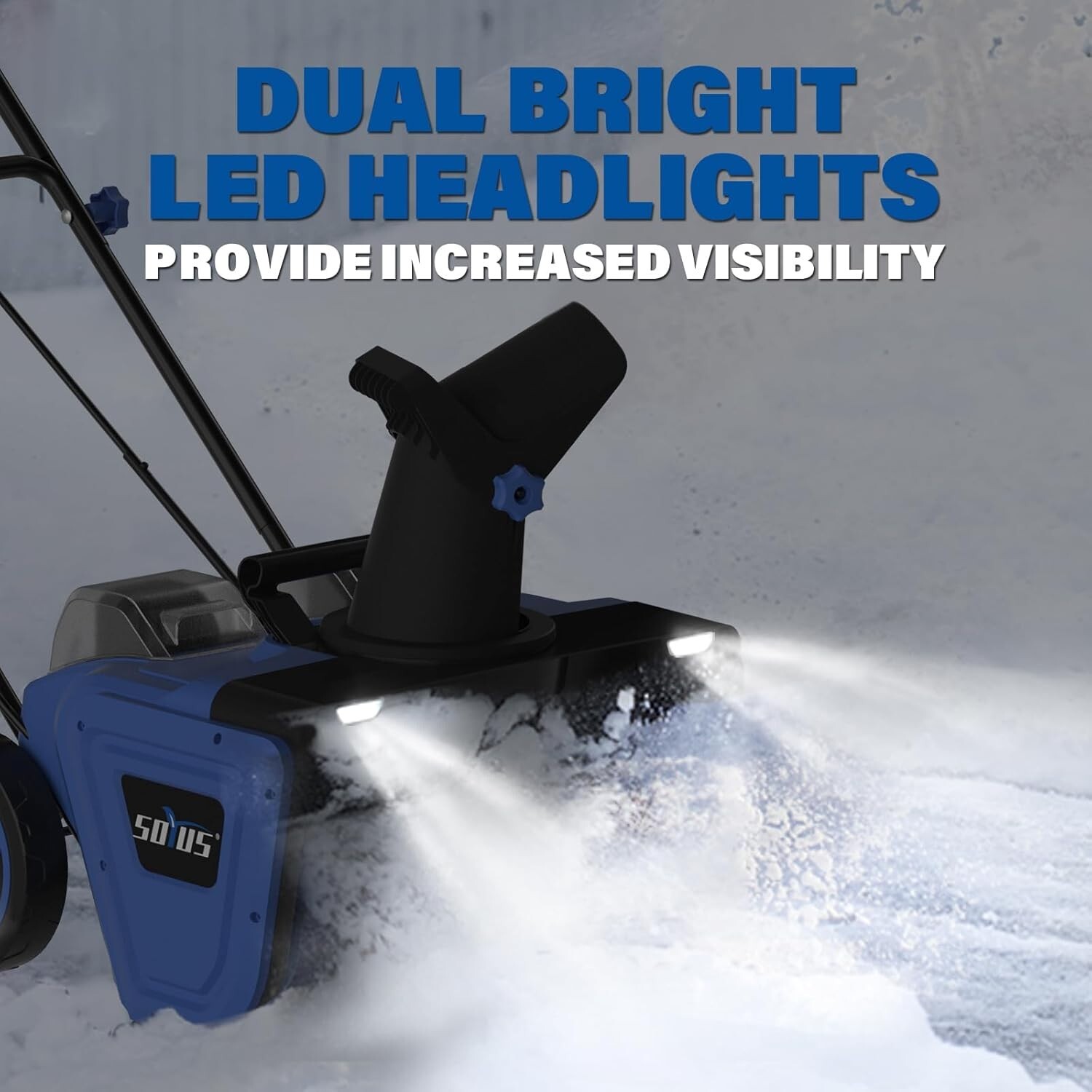 SOYUS 40V Snow Blower Cordless, 20" Electric