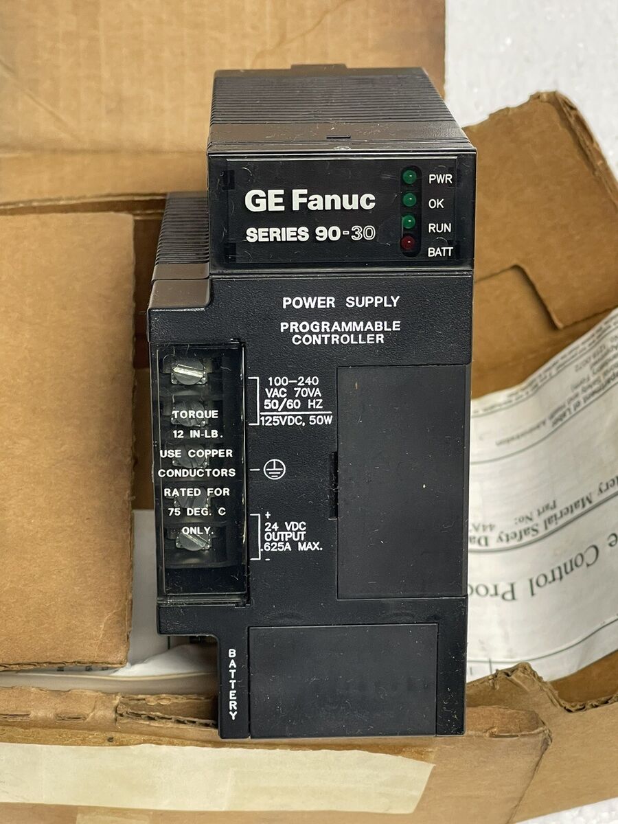 GE Fanuc SERIES 90-30 POWER SUPPLY | eBay GE Fanuc SERIES 90-30 POWER SUPPLY | eBay