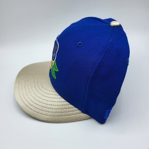 New Era 59Fifty Vero Beach Dodgers Fitted Hat Size 7 1/8 Gold Brim RARE - Picture 3 of 5