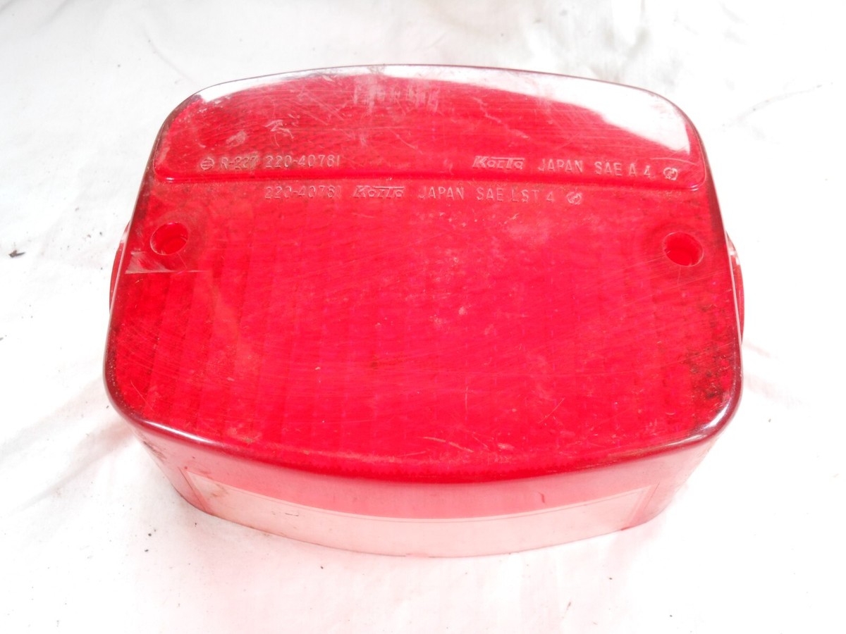 Kawasaki, NOS, Lens, 220-40781, Japan, SAE LST 4, Koito SAE A 4