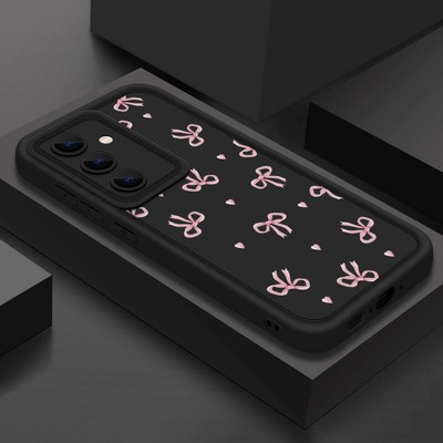 Schutz Hülle Für Samsung Galaxy S25 Ultra S24 S23 FE S22 S21 Plus Bow Tie Cover