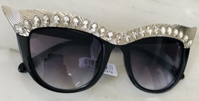 BACK in STOCK!!!   PERVERSE Nefertiti RHINESTONE Cat-Eye SUNGLASSES BACK in STOCK!!! PERVERSE Nefertiti RHINESTONE Cat-Eye  main image 3