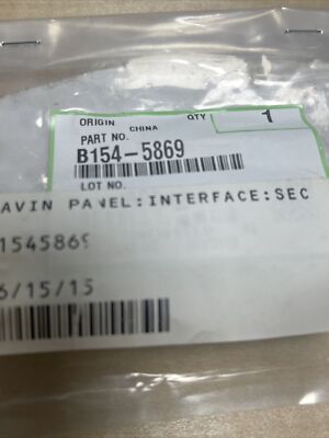 Genuine OEM Ricoh B154-5869 B1545869 Panel: Interface: Secc (RAI) 3224C ...