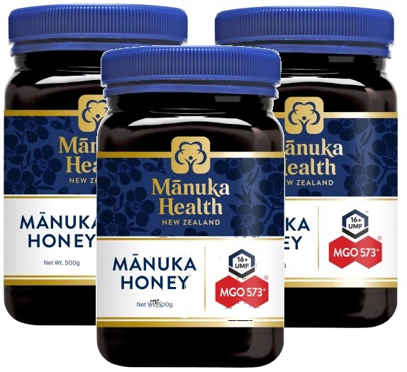 Manuka Health NEW ZEALAND MGO 573+/ UMF 16+ Mānuka Honey 250g