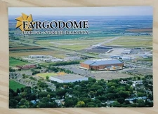Postcard Fargodome Fargo North Dakota USA Aerial View Stadium Events A3