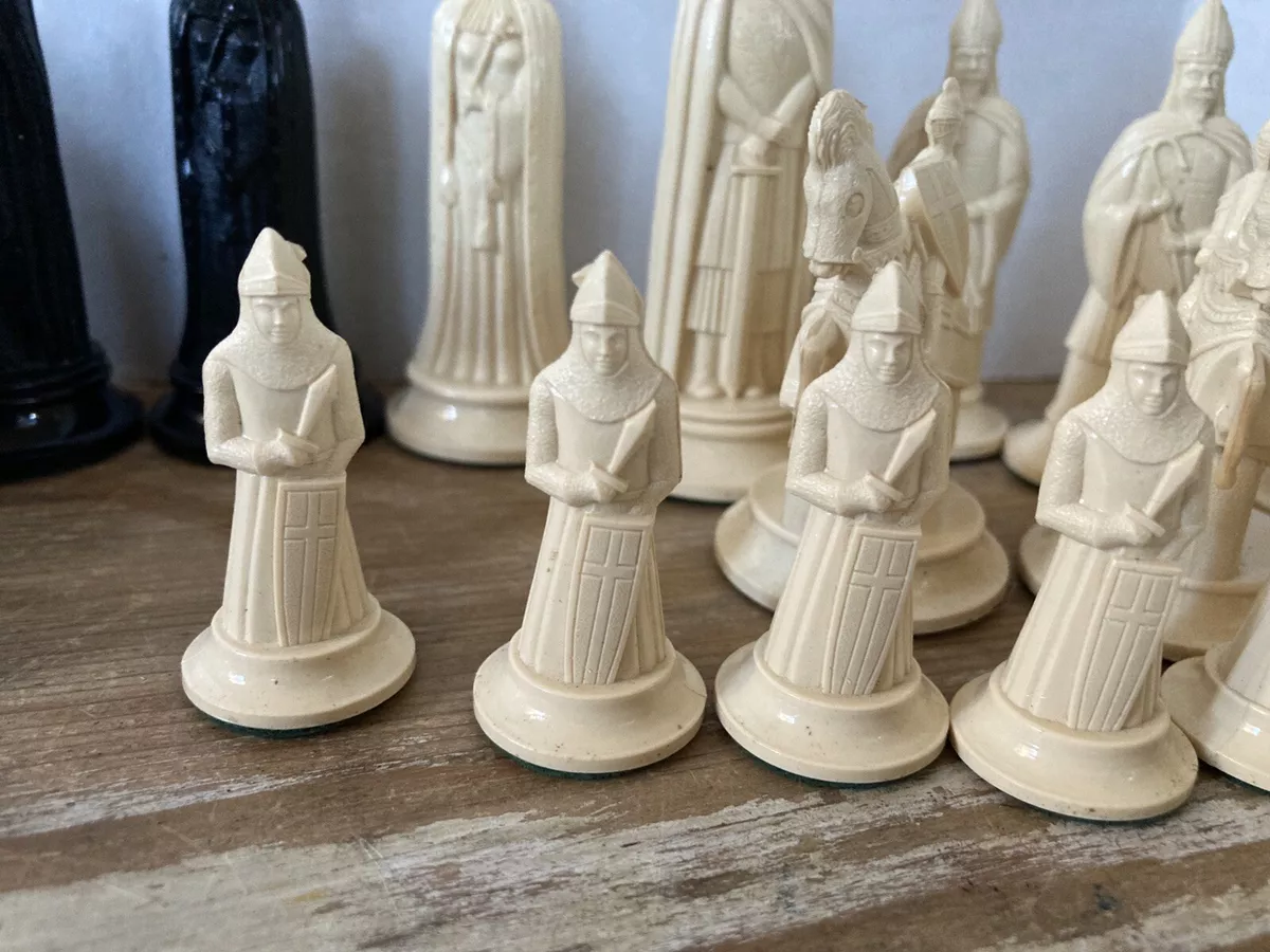 Ivory chess set deals