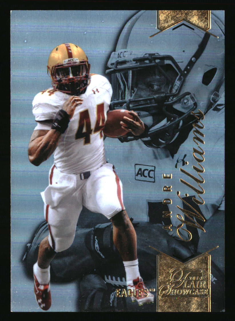 Andre Williams 2014 Flair Showcase #98 FOOTBALL Card