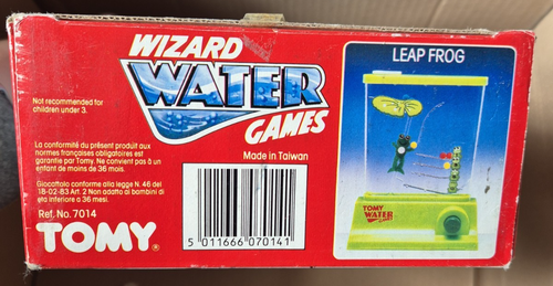 Gioco d'acqua vintage TOMY Leap Frog Wizard (con scatola originale) - Foto 5 di 11