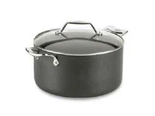 (2) All-Clad Essentials Nonstick 4-qt soup Pot with Lid