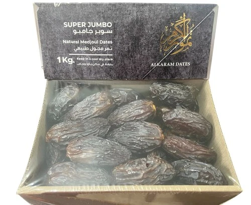 1kg Super Jumbo Medjool Dates Premium Fresh Jericho Palestine Large Dates