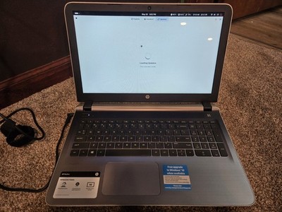 HP Pavilion 15 15.6'' Laptop A10-8700P 8GB 1TB Fedora 44