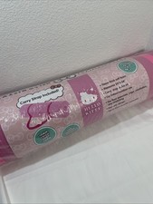 Hello Kitty Sanrio Exercise Yoga Bright Pink Mat 24"W×68"L - 10mm W/ Strap NEW