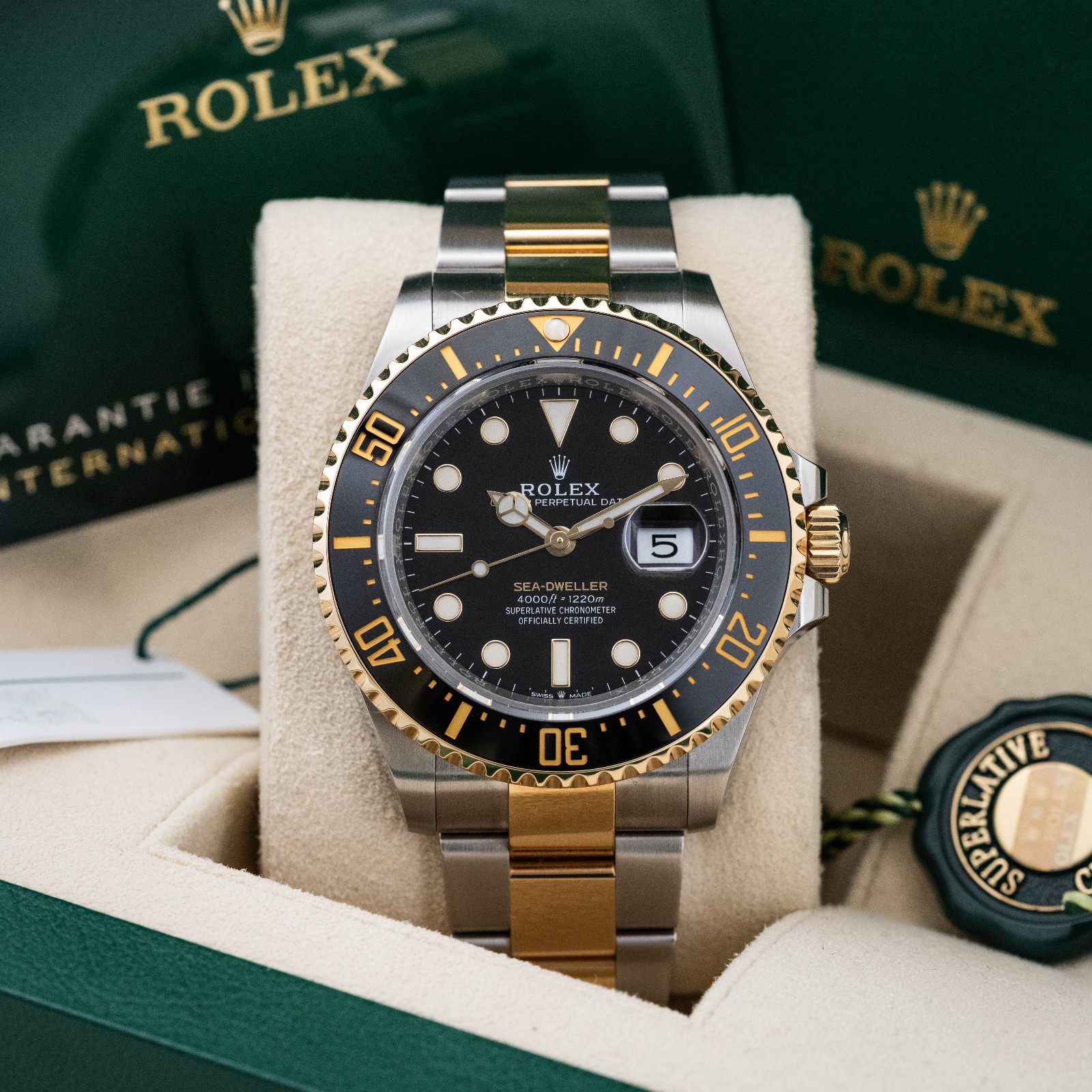 Rolex Sea-Dweller 126603 Full Set 2021 Excellent Condition