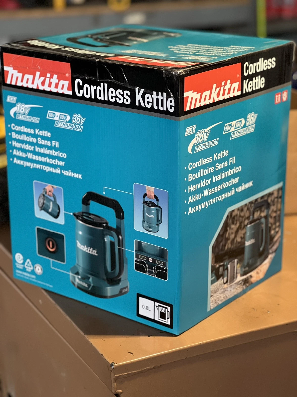 Makita XTK01Z 18V X2 36V LXT Li-Ion Cordless Hot Water Kettle - BareTool
