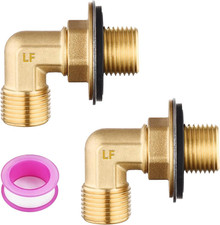 Wall Mount Commercial Faucet Installation Kit,Lead-Free 90 Dergee Backsplash Mou