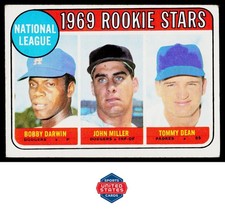 1969 Topps #641 National League 1969 Rookie Stars (Tommy Dean)