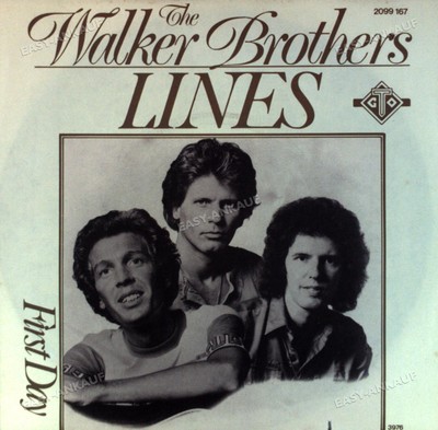 The Walker Brothers - Lines / First Day 7'' (VG+/VG+) '