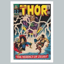#2186  Thor 8x10 Glossy Photo Comic Book Cover Fast-Secure Shipping